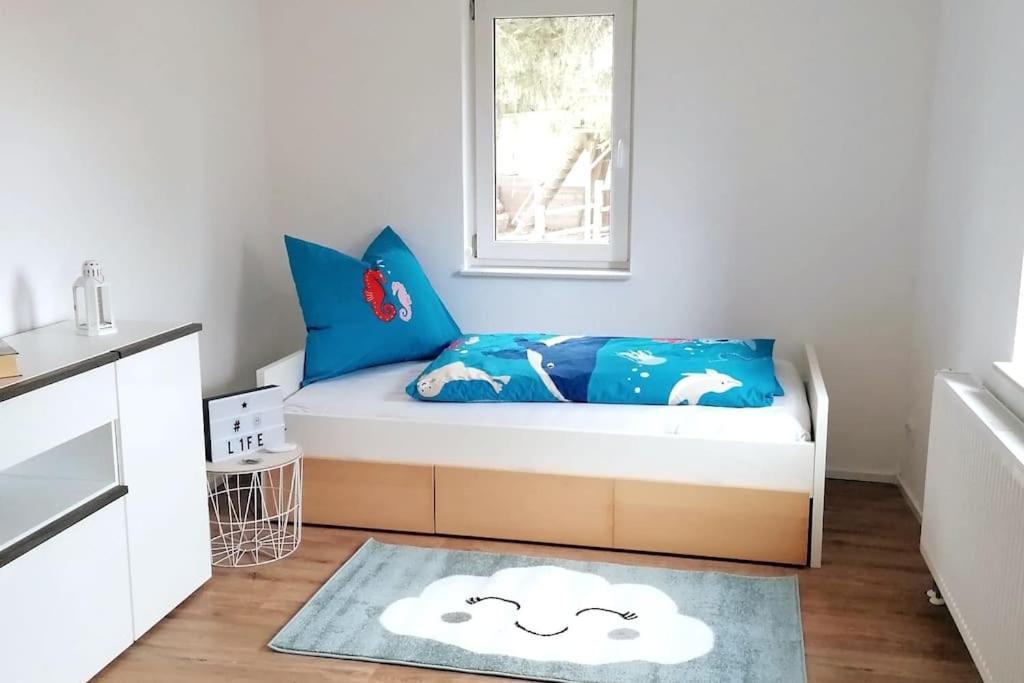 Fewo Im Lehm-Fachwerkhaus Erfurt Mit 3 Einzelnen Schlafzimmern Je Mit Tv Exterior photo